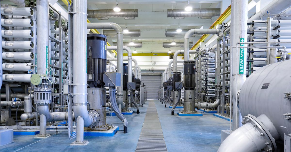 clarifier tank in water treatment