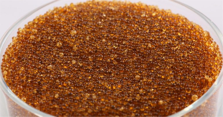 what is the resin in a water softener