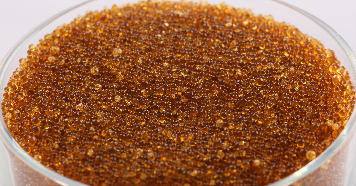 what is the resin in a water softener