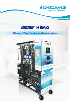 Indion Hemo - Ultrapure Water for Artificial Kidney Dialysis
